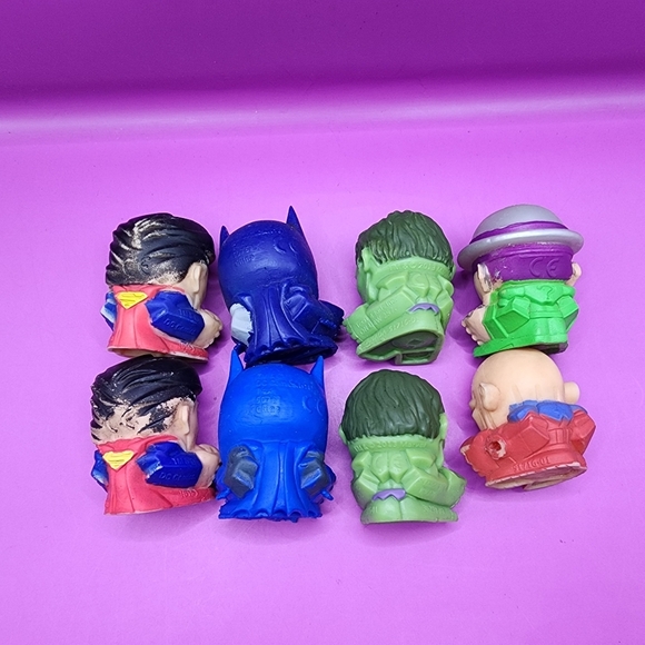 DC Marvel Mash'ems Superman Batman Hulk Mashems Lot - Picture 3 of 3